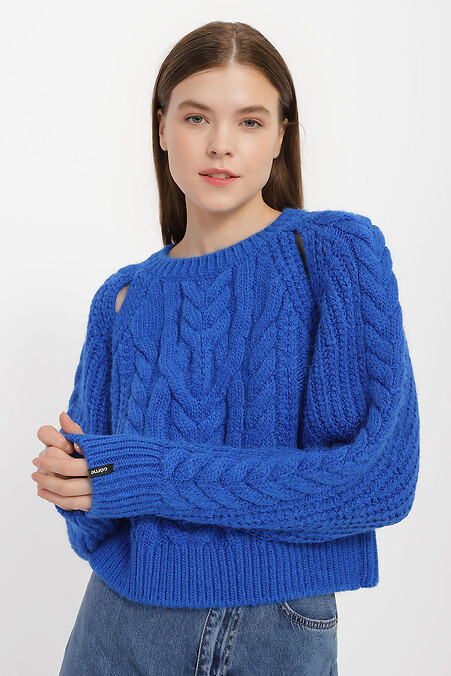 Свитер женский. Кофты и свитера. Цвет: синий. #3400023