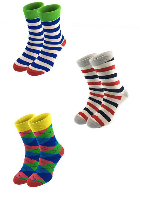 Подарочный набор носков. Гольфы, носки. Цвет: multi-color. #2040058