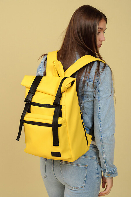 Рюкзак ролл Sambag унісекс RollTop LTT. Рюкзаки. Колір: жовтий. #8045060