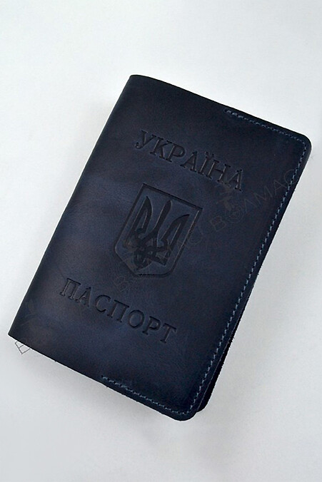Обкладинка для паспорту. Гаманці, Косметички. Колір: синій. #8046063