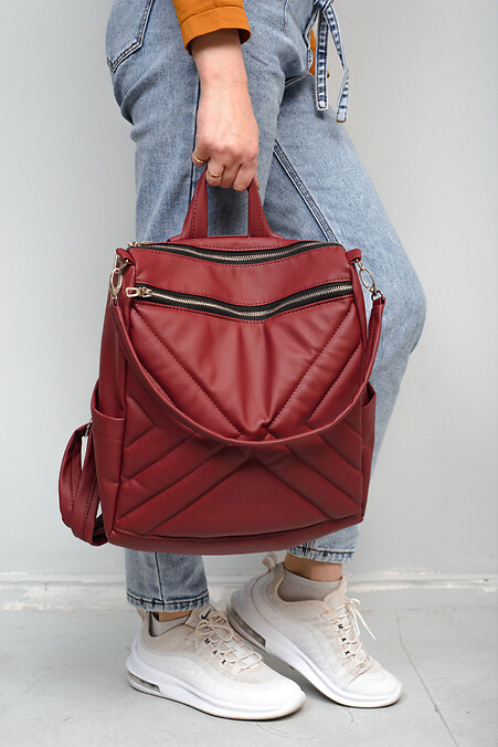 Жіночий рюкзак Sambag Trinity MSS. Рюкзаки. Колір: червоний. #8045075