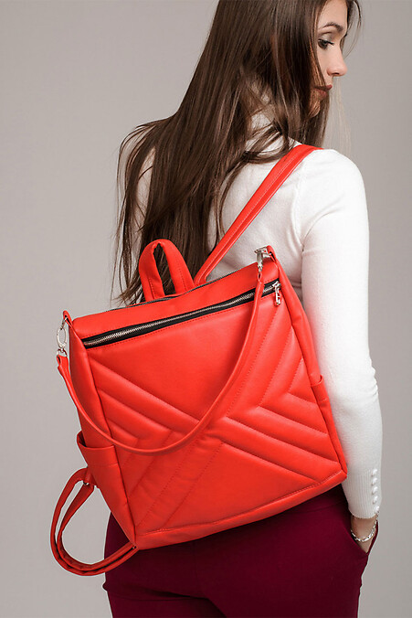 Жіночий рюкзак Sambag Trinity MSS. Рюкзаки. Колір: червоний. #8045076