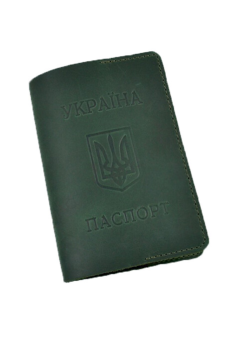 Обложка для паспорта. Кошельки, Косметички. Цвет: зеленый. #8046157