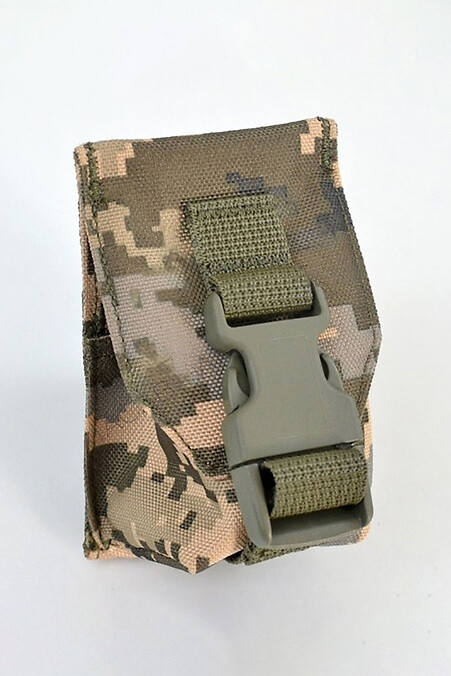 Подсумок на гранату цвет пиксель (РГД-5, Ф-1, П-67-Г "НАТО"). Тактические. Цвет: зеленый. #8046283