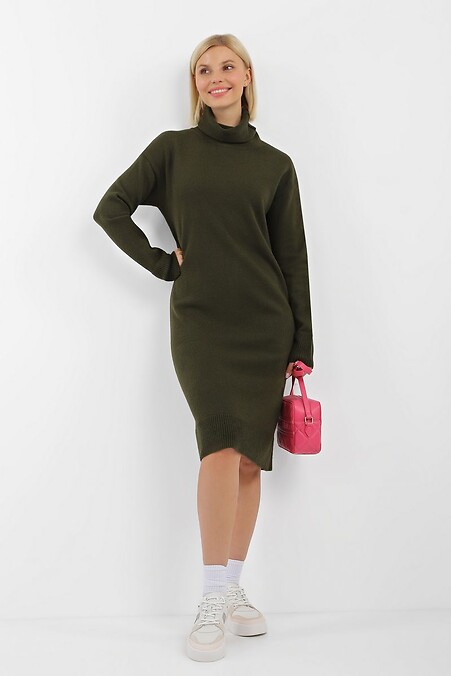Сукня жіноча. Сукні. Колір: зелений. #4038407