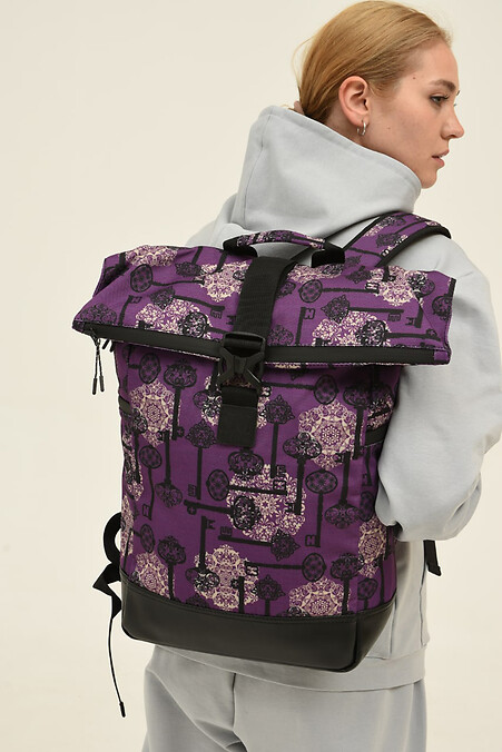 Рюкзак. Рюкзаки. Колір: фіолетовий. #8015615