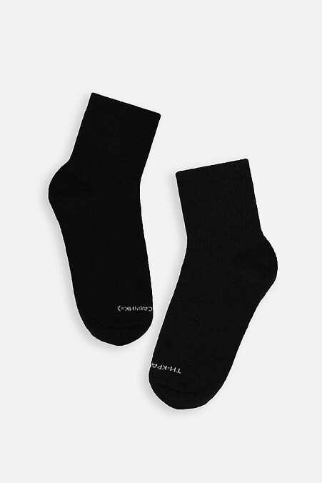 Носки All Black. Гольфы, носки. Цвет: черный. #8025691