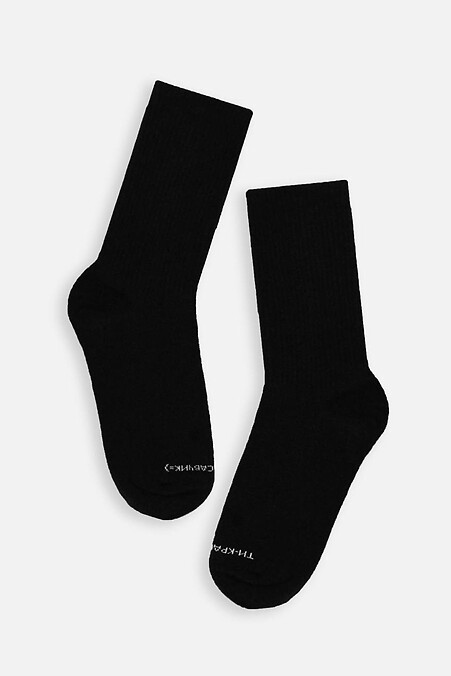 Носки All Black. Гольфы, носки. Цвет: черный. #8025693
