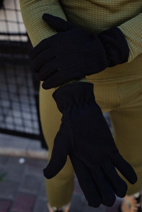 Зимние тактические перчатки. Перчатки. Цвет: черный. #8048834
