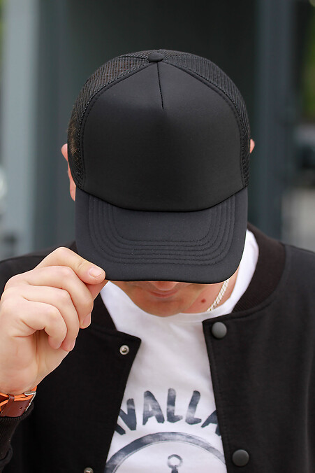LKW-Kappe. Hüte. Farbe: das schwarze. #5555006