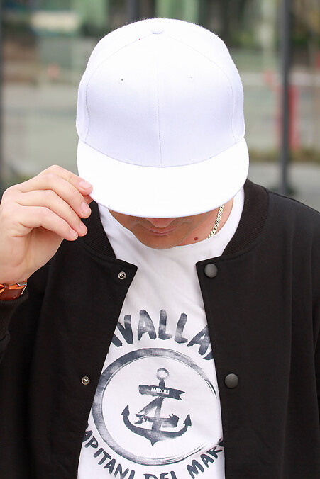 SNAP-Kappe. Hüte. Farbe: weiß. #5555009
