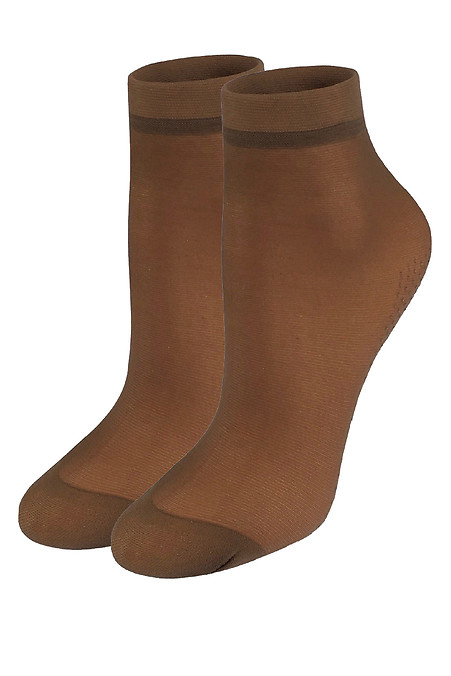 Капроновые носки Capucho. Гольфы, носки. Цвет: коричневый. #2040013
