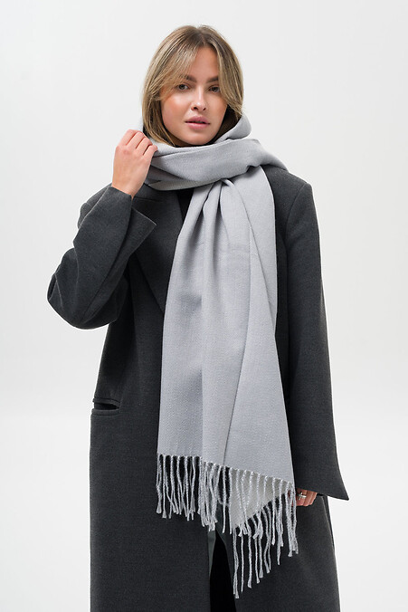 Жіночий Шарф Registered Light Gray - #8056014