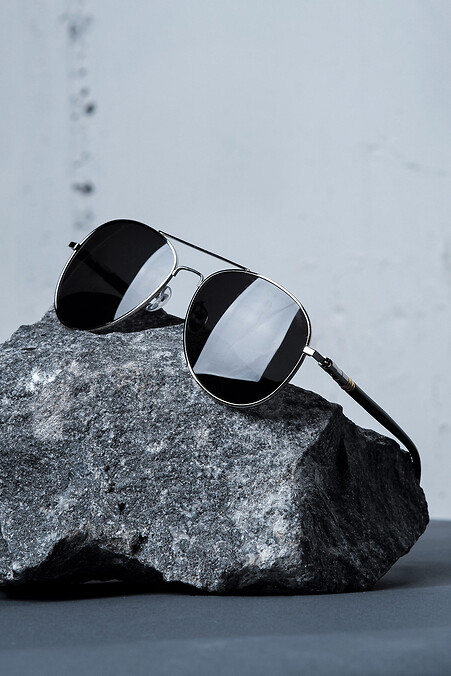 Aviator sunglasses. Sunglasses. Color: gray. #8049016