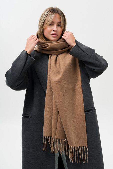Жіночий Шарф Registered Brown - #8056020