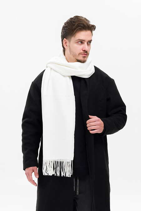 Чоловічий Шарф Registered White - #8056023