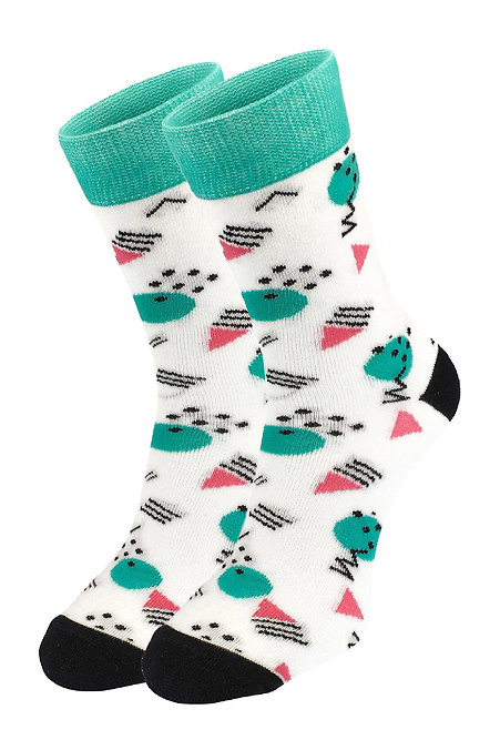 Жіночі шкарпетки з візерунком Пикасо Zolo - #2040026