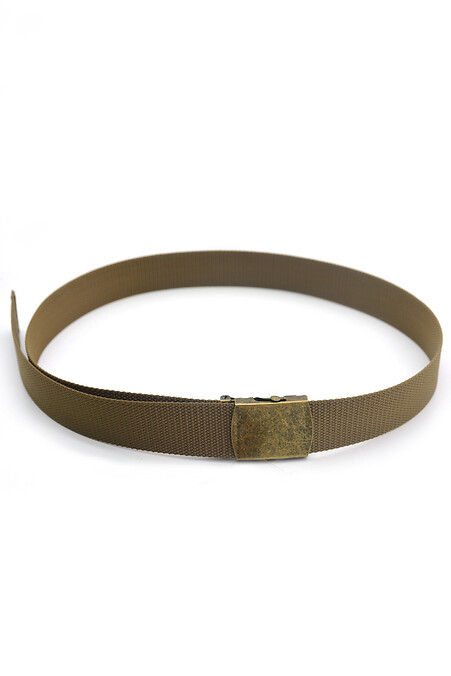Belt belt with buckle automatic coyote 2306/2 (antique buckle). Belts. Color: brown. #8046027