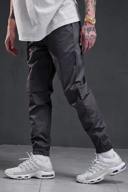 Bayraktar jogging pants. Trousers, pants. Color: gray. #8055027