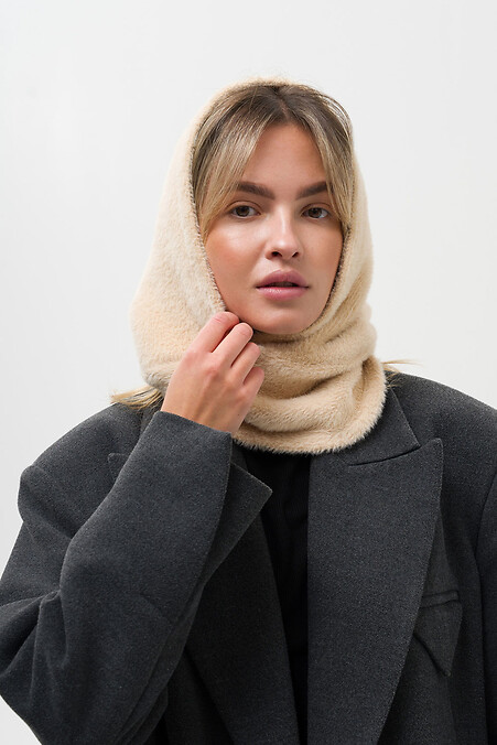 Женский Шерстяной Капор Meteora Beige - #8056028