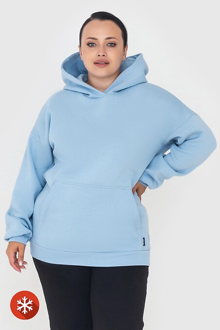 Molli insulated hoodie. Sportswear. Color: blue. #3041032