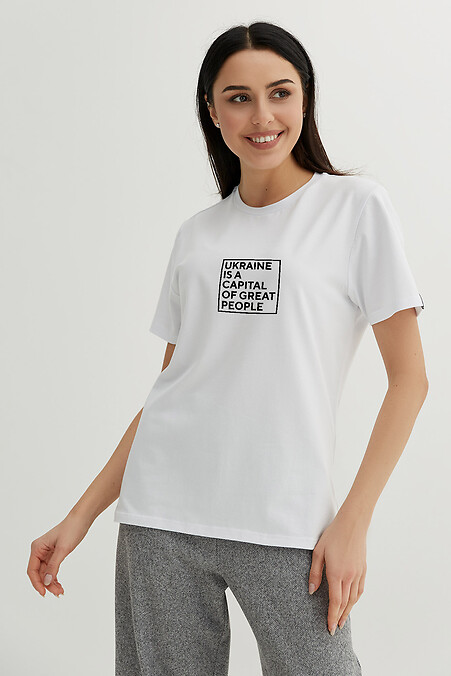 T-shirt LUXURY UkrCapitalGreatPeople - #9001040