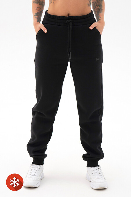 Women's warm pants Roomy 3 Black - #8034042