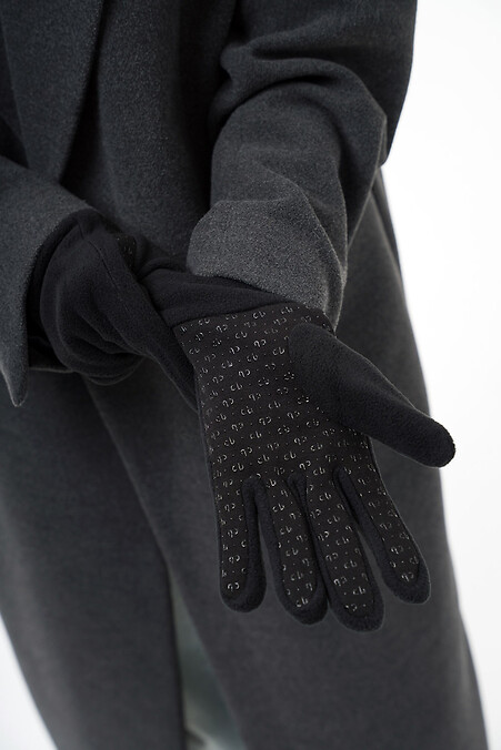 Жіночі Теплі Флісові Перчатки Sota 26 Black. Рукавички. Колір: чорний. #8056042