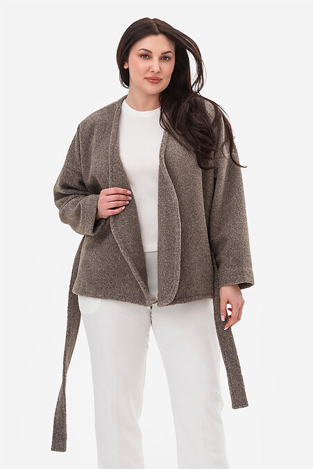 Brązowa kurtka LOTTE - #3044047