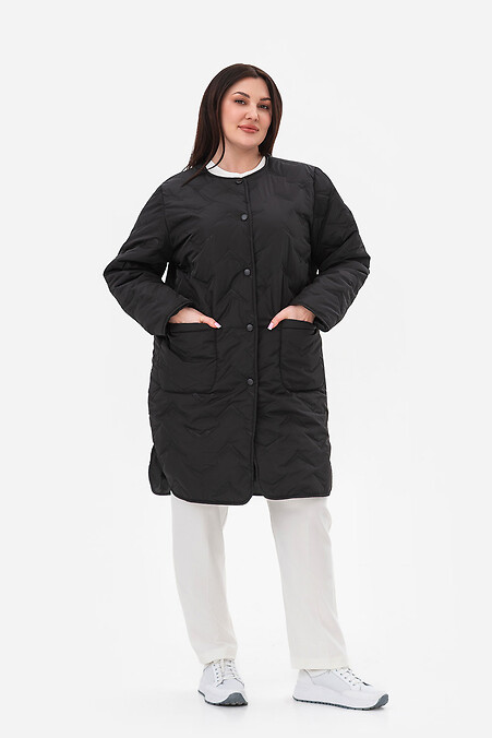 TONE black coat - #3044051