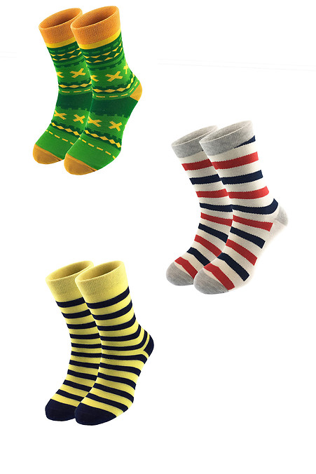 Подарочный набор носков. Гольфы, носки. Цвет: multi-color. #2040057
