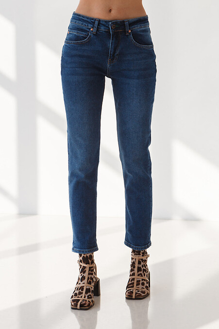 Damenjeans. Jeans. Farbe: blau. #4009059