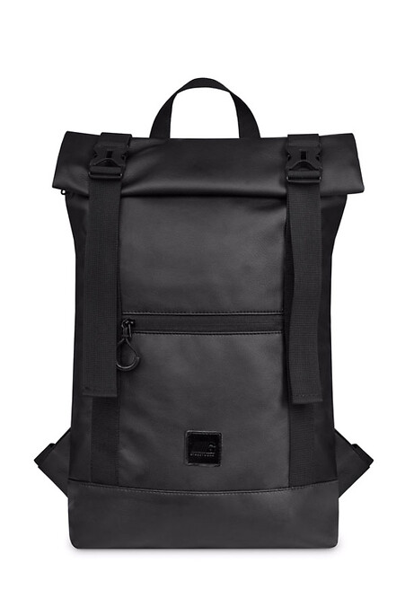 Backpack HOLDER | eco-leather black 1/21. Backpacks. Color: black. #8011060