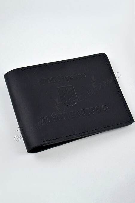 Document cover Crazy leather "Gun permit". Wallets, Cosmetic bags. Color: black. #8046061