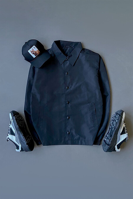 Windbreaker Vdlk - Button. Outerwear. Color: black. #8031062