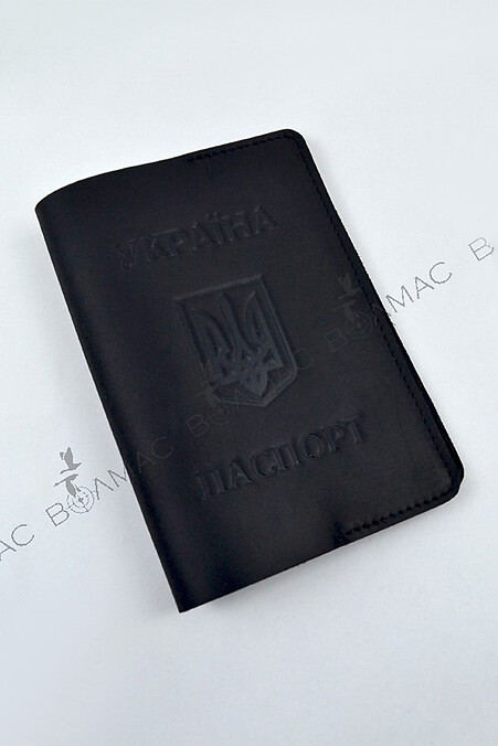 Etui na paszport czarne - #8046066