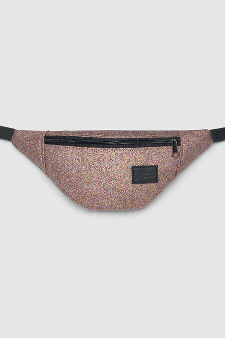 Noise Sparkle Pink Belt Bag. Belt bags. Color: pink. #8050068