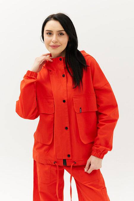 Jacket PHILLIPA. Outerwear. Color: red. #3040072