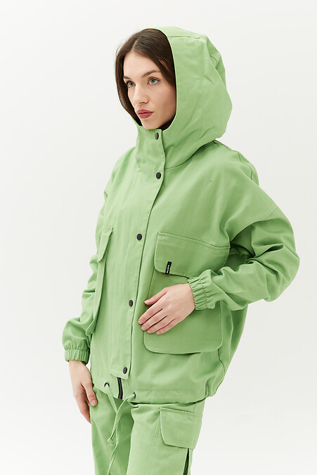 Куртка PHILLIPA. Верхній одяг. Колір: зелений. #3040073