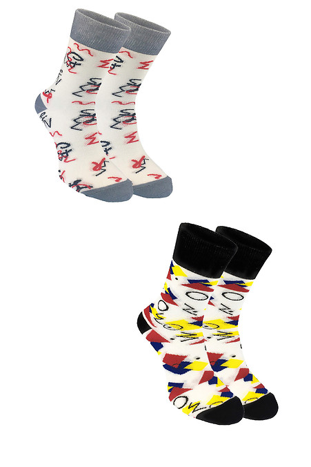 Набір оригінальних шкарпеток Zilagrey. Гольфи, шкарпетки. Колір: multi-color. #2040078
