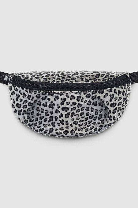 Chrom-Leopard-Gürteltasche - #8050085