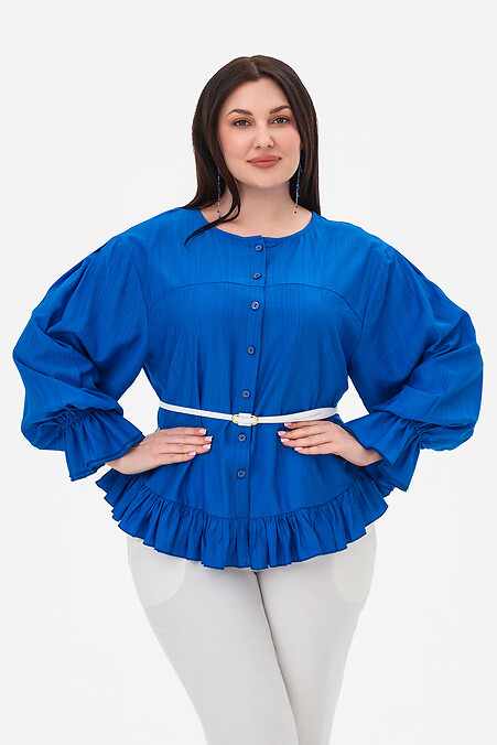 VAILA blaue Bluse - #3044087
