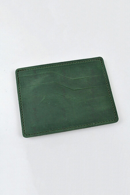 Cardholder #2 leather "Crazy" - #8046091
