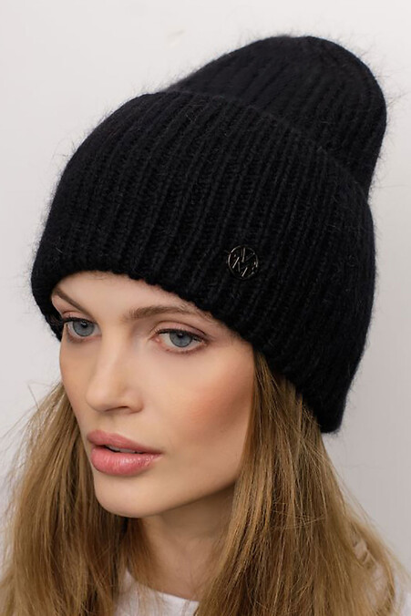 Angora-Hut. Hüte. Farbe: das schwarze. #4496094