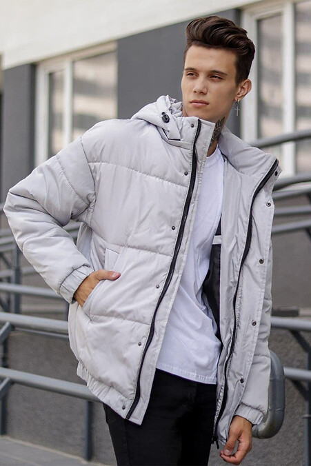 Куртка зимняя Vdlk - Oversize, Gray. Верхняя одежда. Цвет: серый. #8031106
