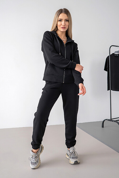 Женский костюм на молнии NIKEL ZIP 23 Черный. Костюмы. Цвет: черный. #8034112