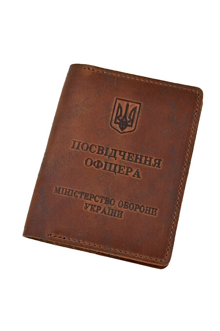 Cover for documents Crazy leather "Officer's ID" - #8046114