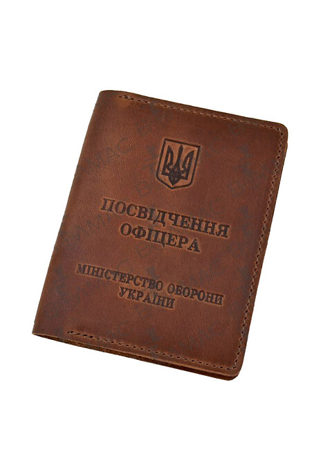 Cover for documents Crazy leather "Officer's ID" - #8046114
