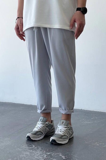 Spodnie miejskie. Spodnie. Kolor: szary. #8050114