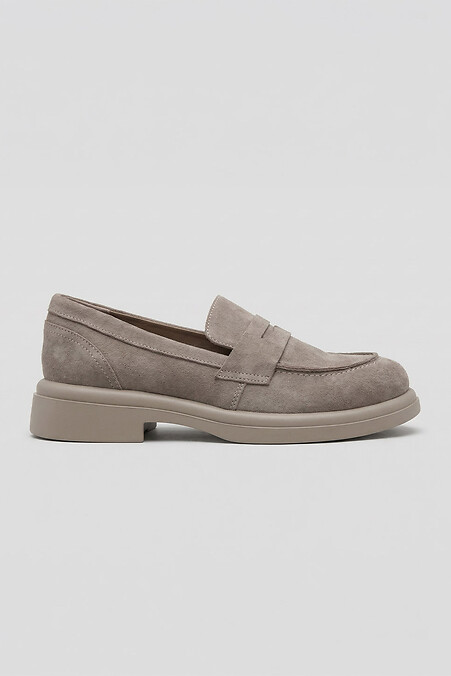 Loafersy Vilomi w naturalnych odcieniach taupe - #4207115